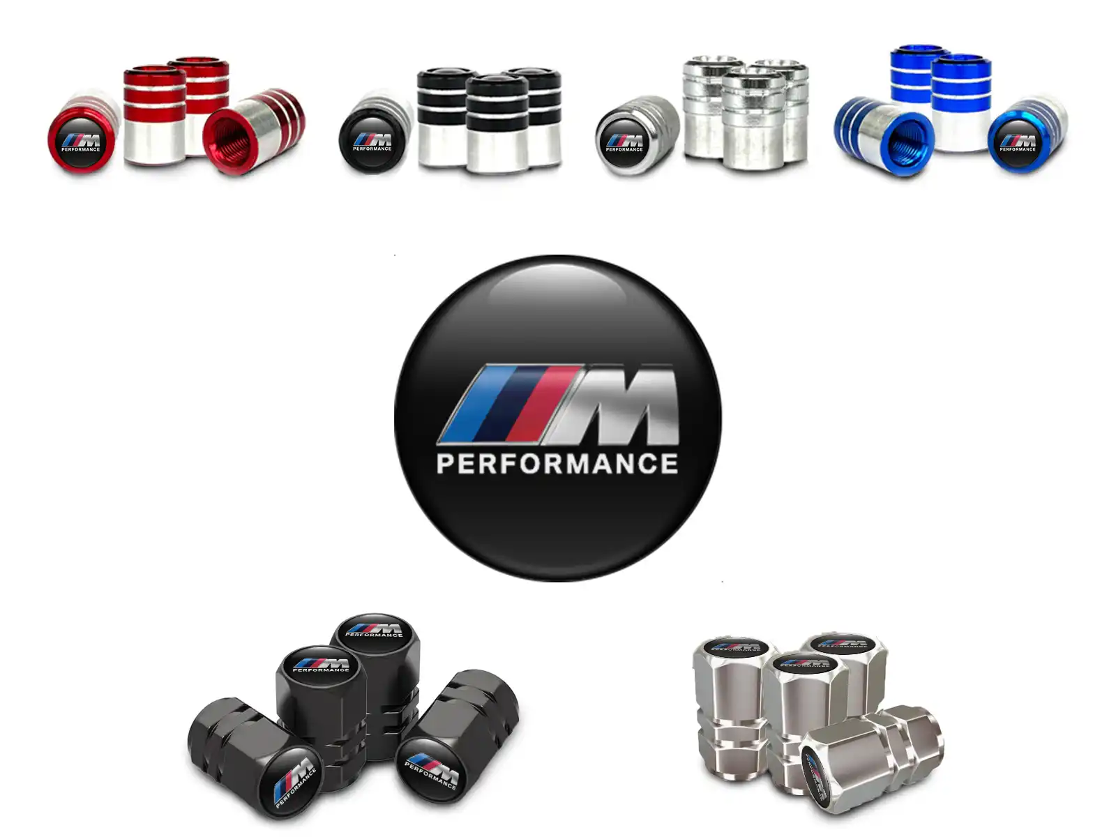 BMW Protège-Valves pour Vélo Design Bombé